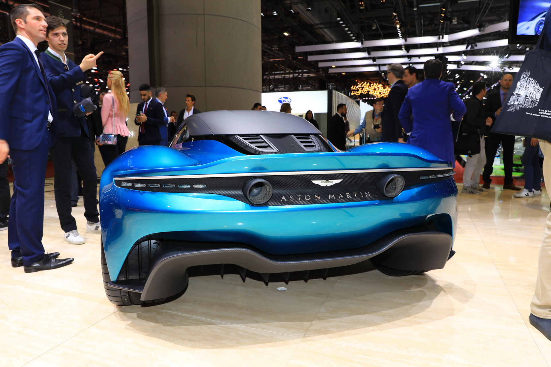 Aston Martin Vanquish Concept 14 Aston Martin Vanquish Vision Concept Is A McLaren 720S And Ferrari F8 Tributo Rival