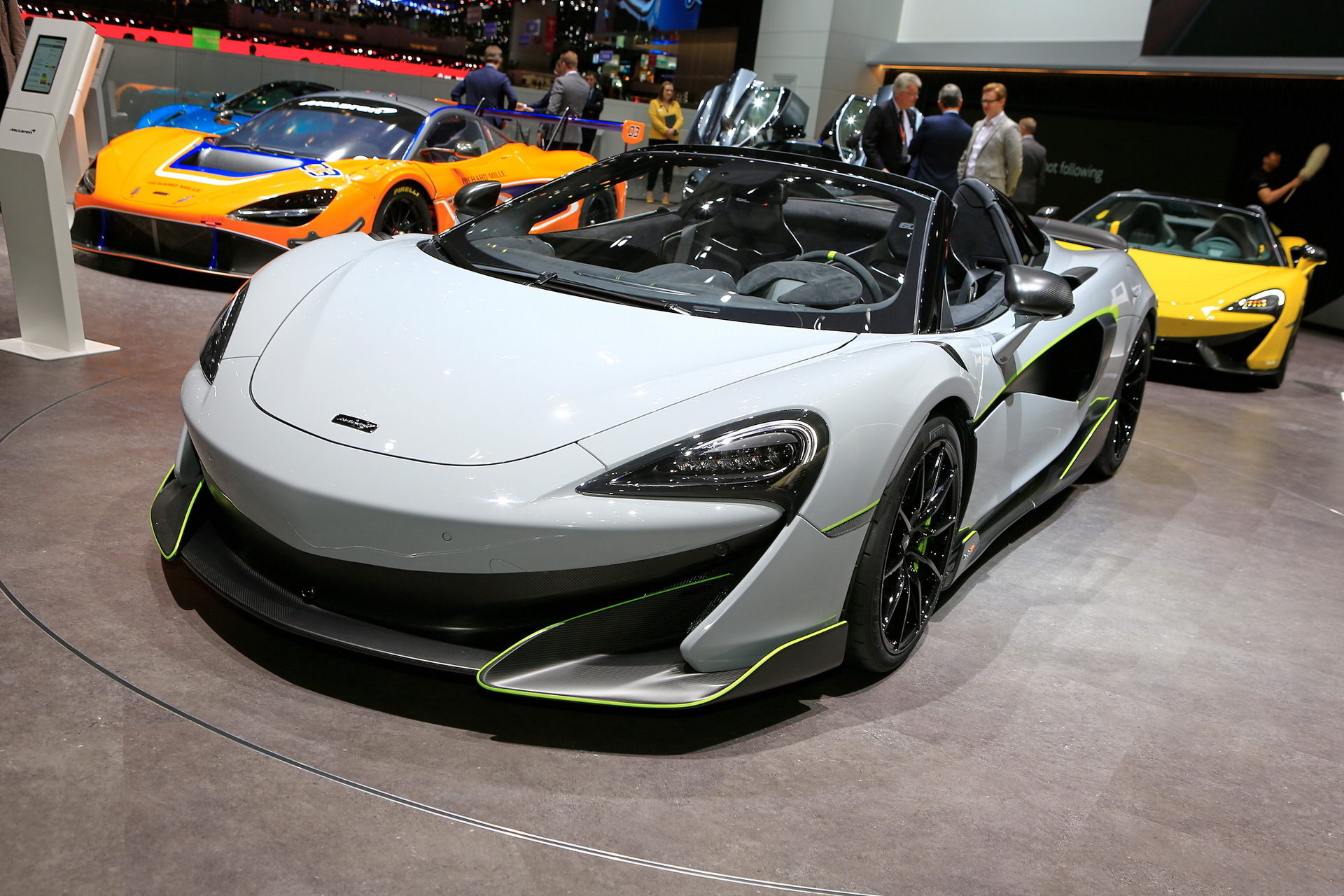 mclaren 600lt spider geneva livepics 19 McLaren 600LT Spider Might Be Geneva’s Most Fun-To-Drive Supercar