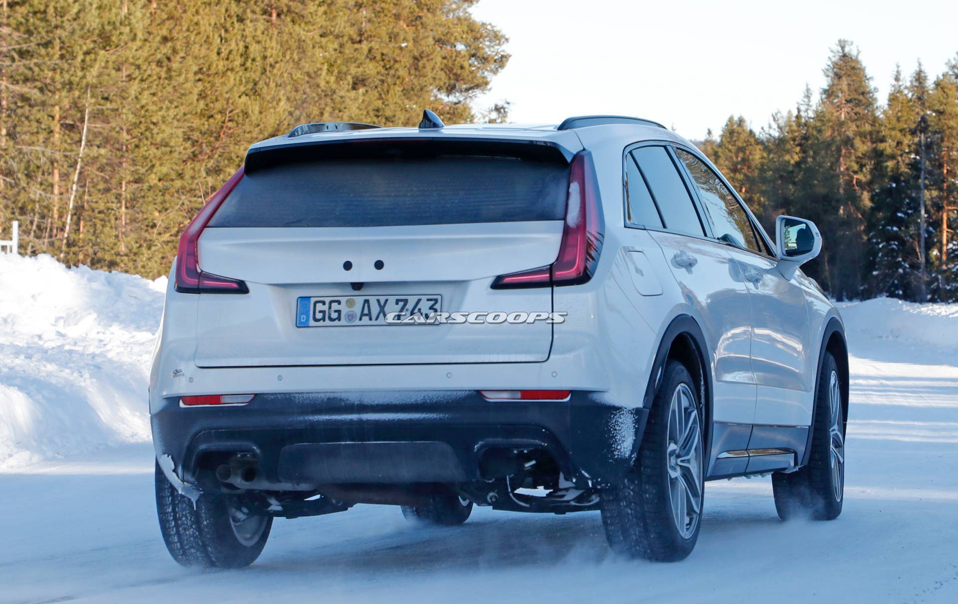 Cadillac XT4 diesel spy shots 12 Pair Of Cadillac XT4s Spied In Europe – Are They Packing Diesel Power?