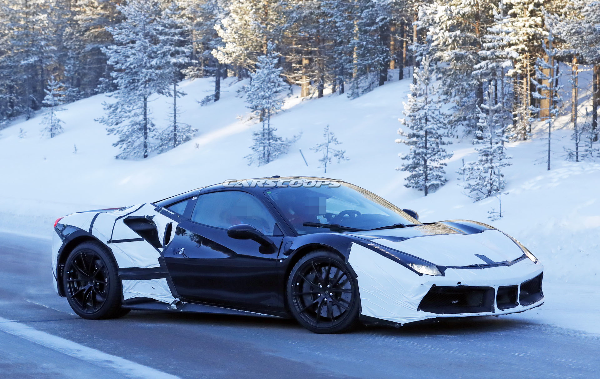 Ferrari-hybrid-mule-10 Gotcha! 1000 HP Ferrari Hybrid Supercar Filmed Testing In Italy