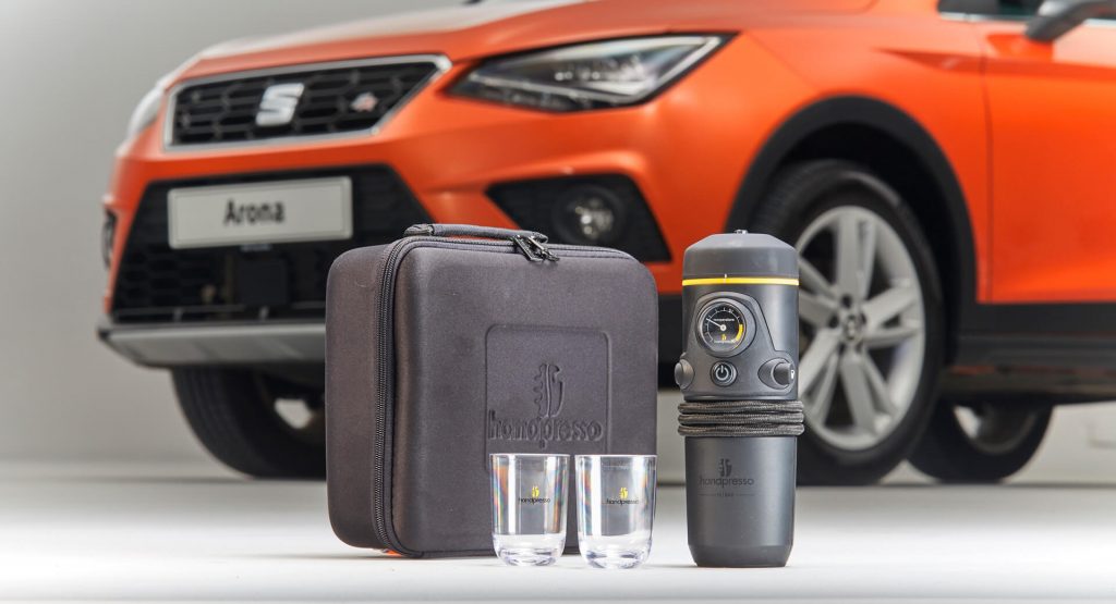  Make Your Espresso On The Go With Seat’s Portable Coffee Machine