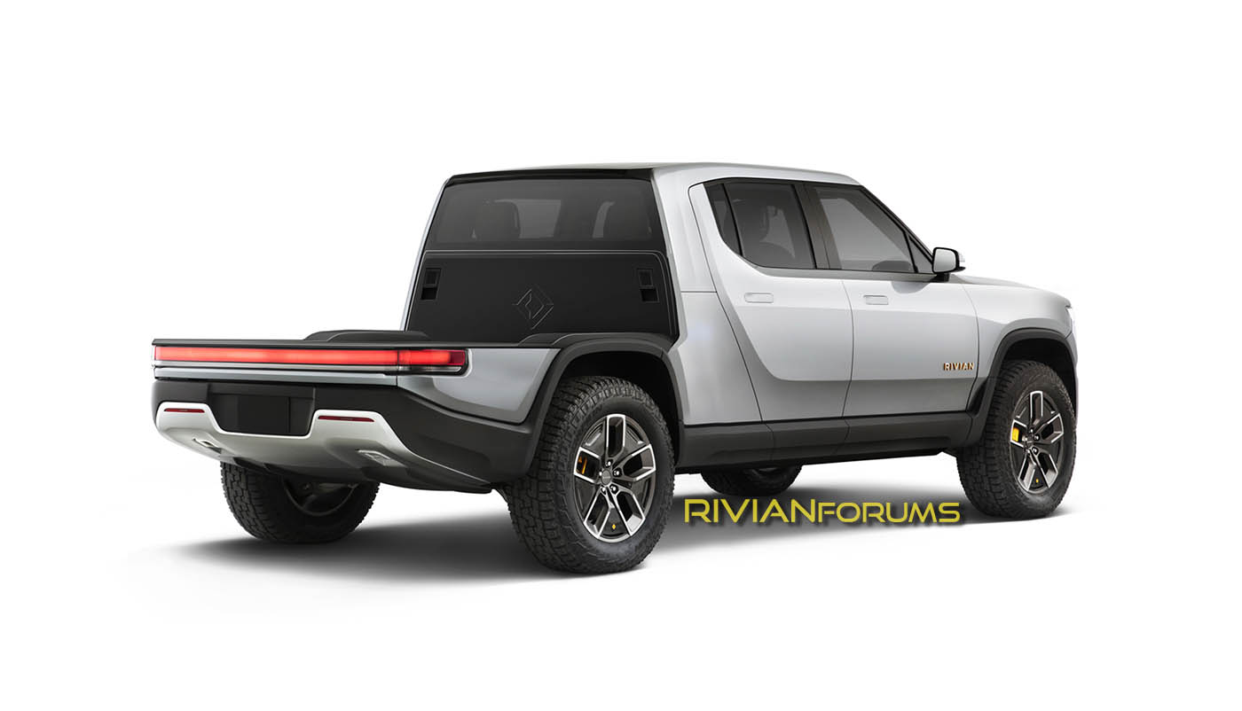 Rivian-R1T-Patent-1 Rivian Patents Intriguing Modular Box Systems For The R1T Pickup