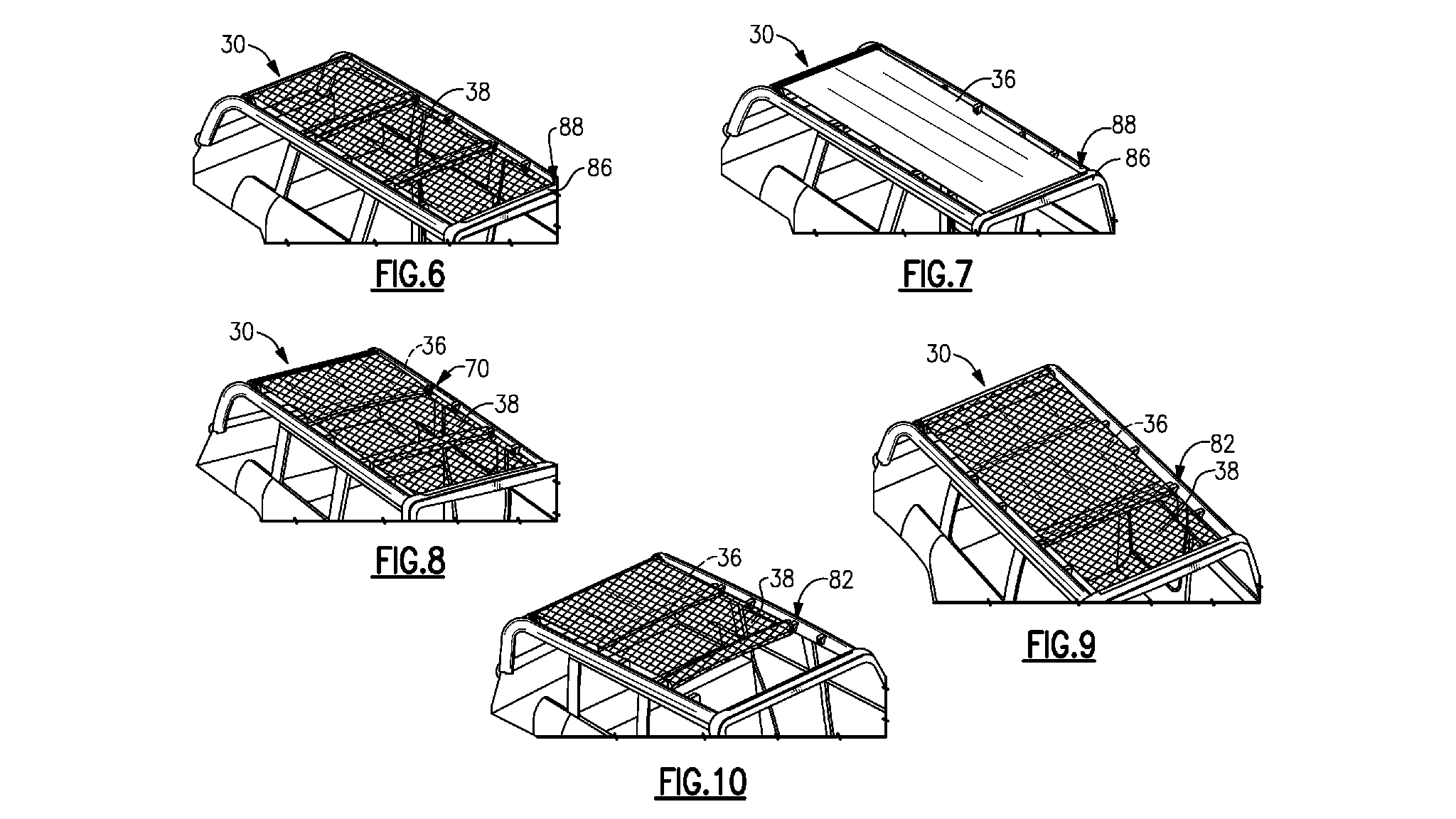 Ford-Bronco-Roof-Patent-7 Ford Bronco May Get Detachable Cloth Top Alongside Removable Doors