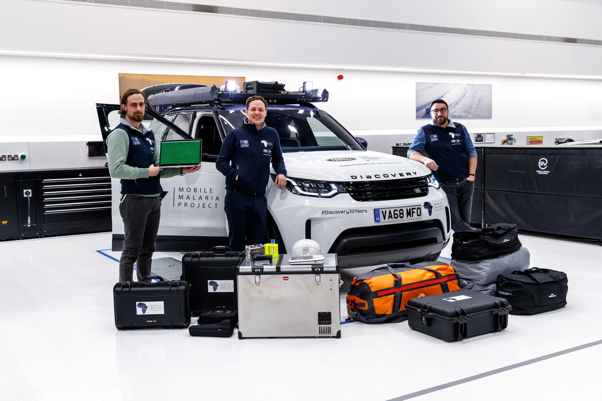 land rover discovery mobile malaria project 5 SVO-Kitted Land Rover Discovery Embarks On Humanitarian Expedition