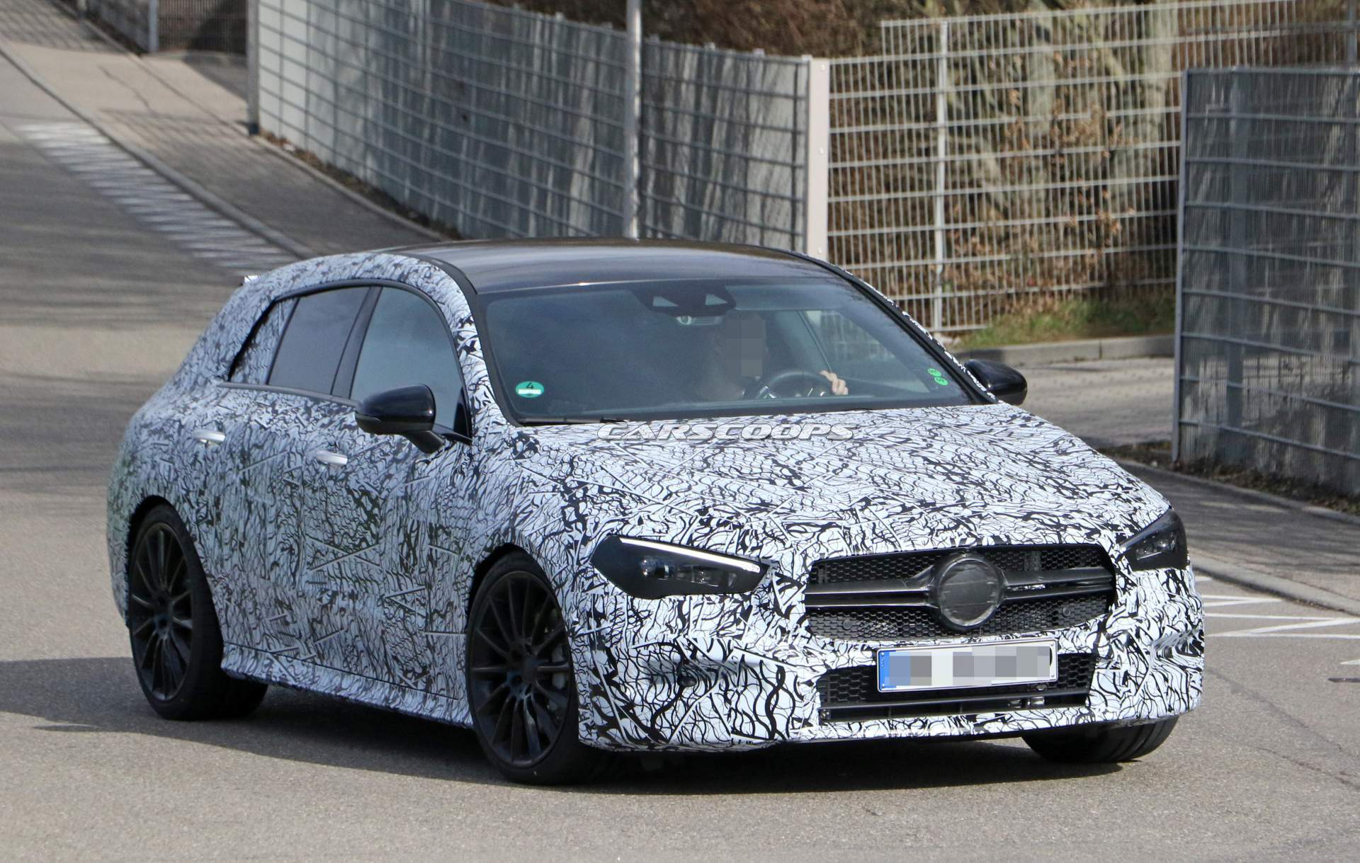 Mercedes-AMG CLA Shooting Brake spy shots 3 New Mercedes-AMG CLA 35 Shooting Brake Coming With 302HP
