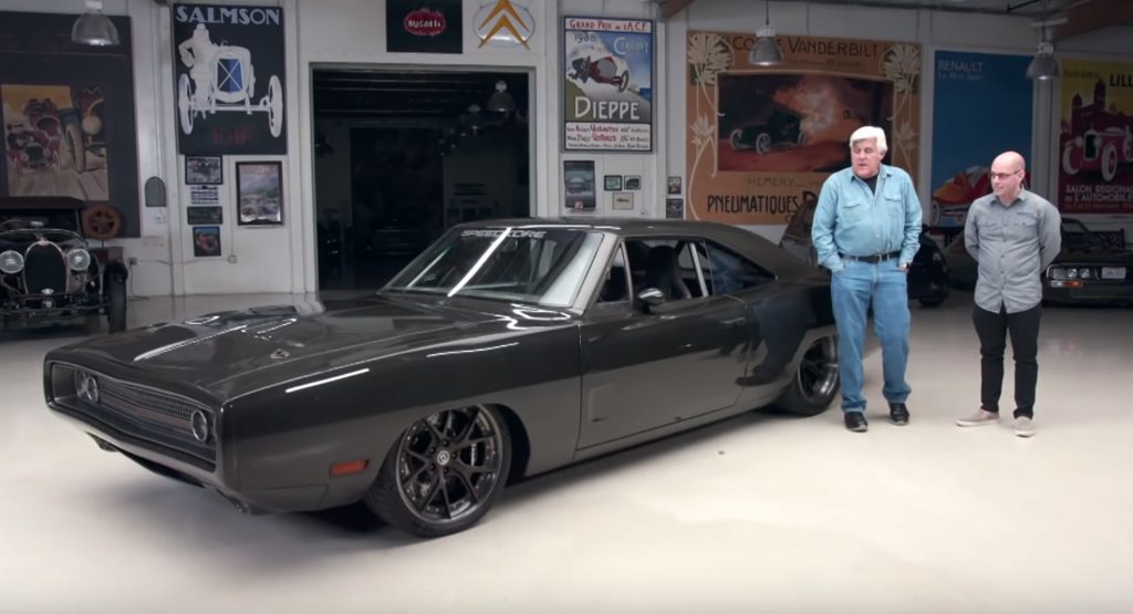  Jay Leno Experiences The Brutality Of SpeedKore’s 996 HP Dodge Charger Evolution