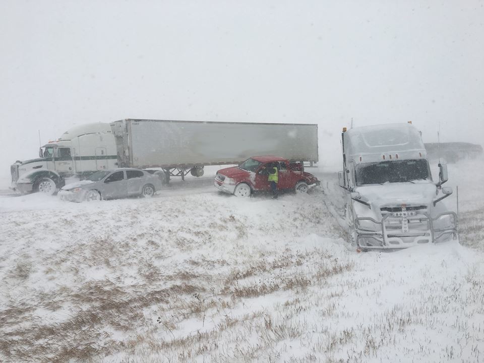 Wellington Crash-7 Slick Roads And Whiteout Conditions Cause 100-Car Crash In Colorado