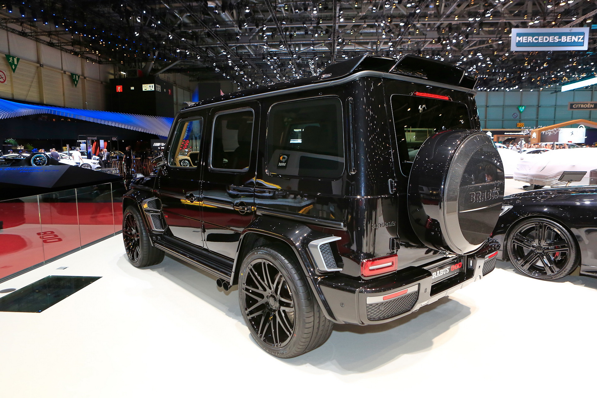 brabus cars geneva 2019 livepics 60 Brabus’ Newest Mercedes Stars Descend Upon The Swiss Alps