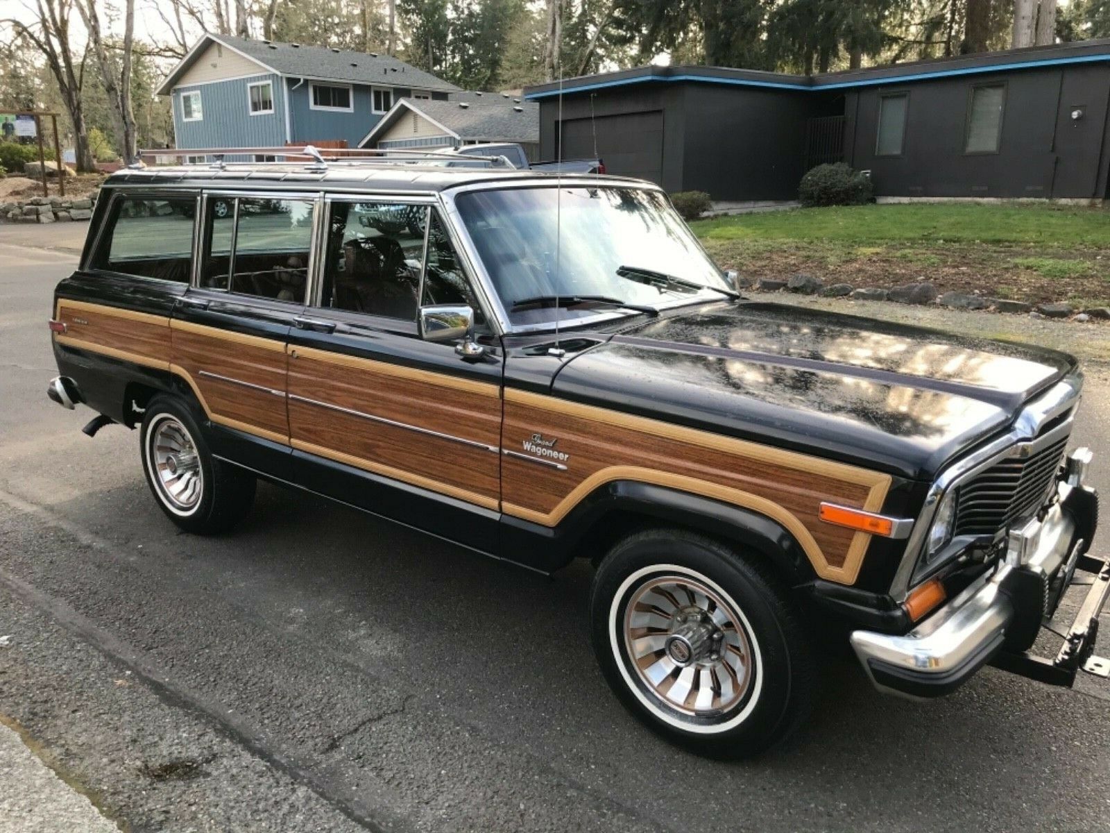 Jeep-Grand-Wagoneer-1 Get Your Wood On With This Barn-Stored 1985 Jeep Grand Wagoneer