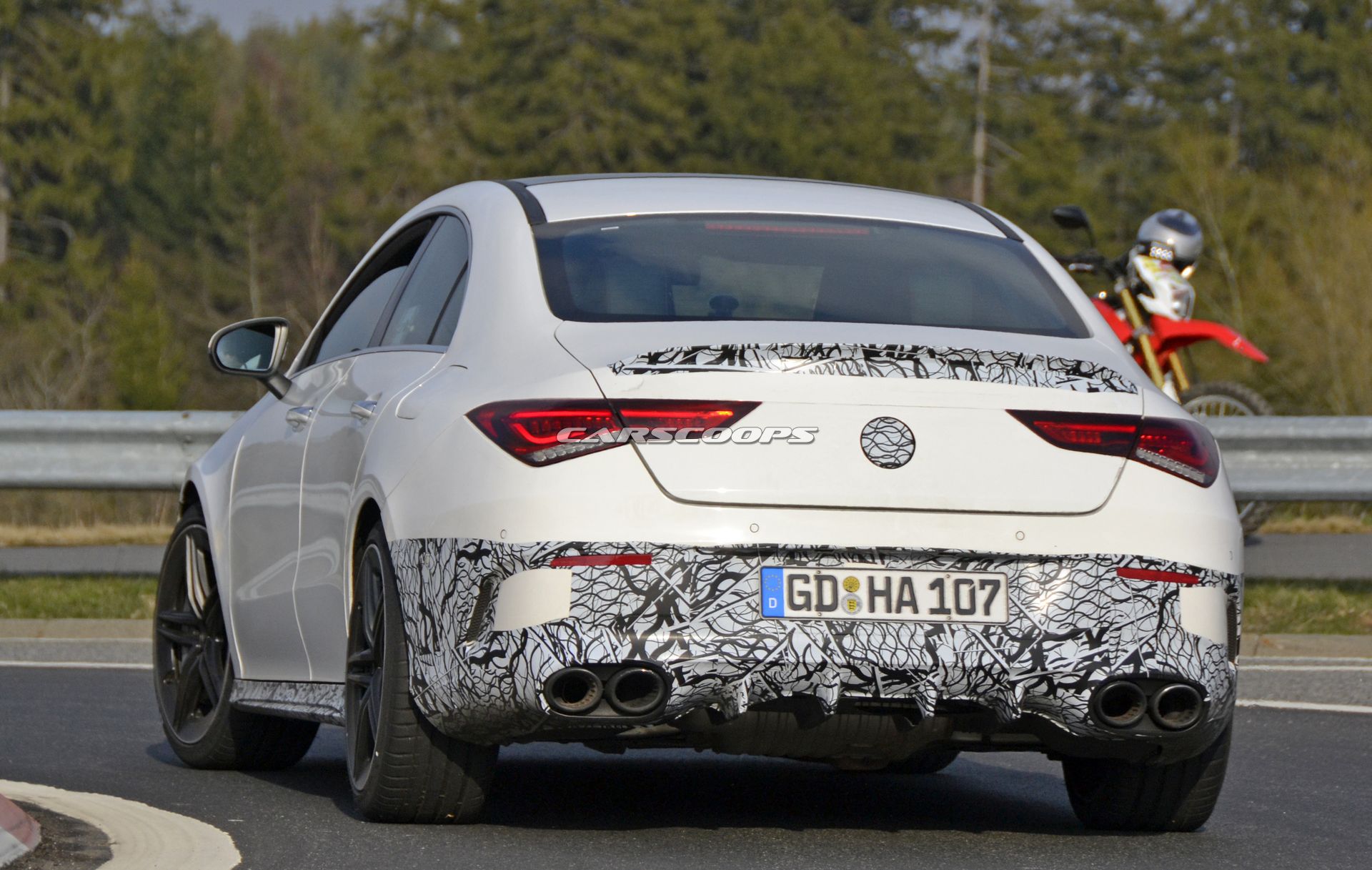Mercedes-AMG-CLA45-Spy-Shots-11 2020 Mercedes-AMG CLA 45 Drops Most Camo As It Edges Closer To Launch