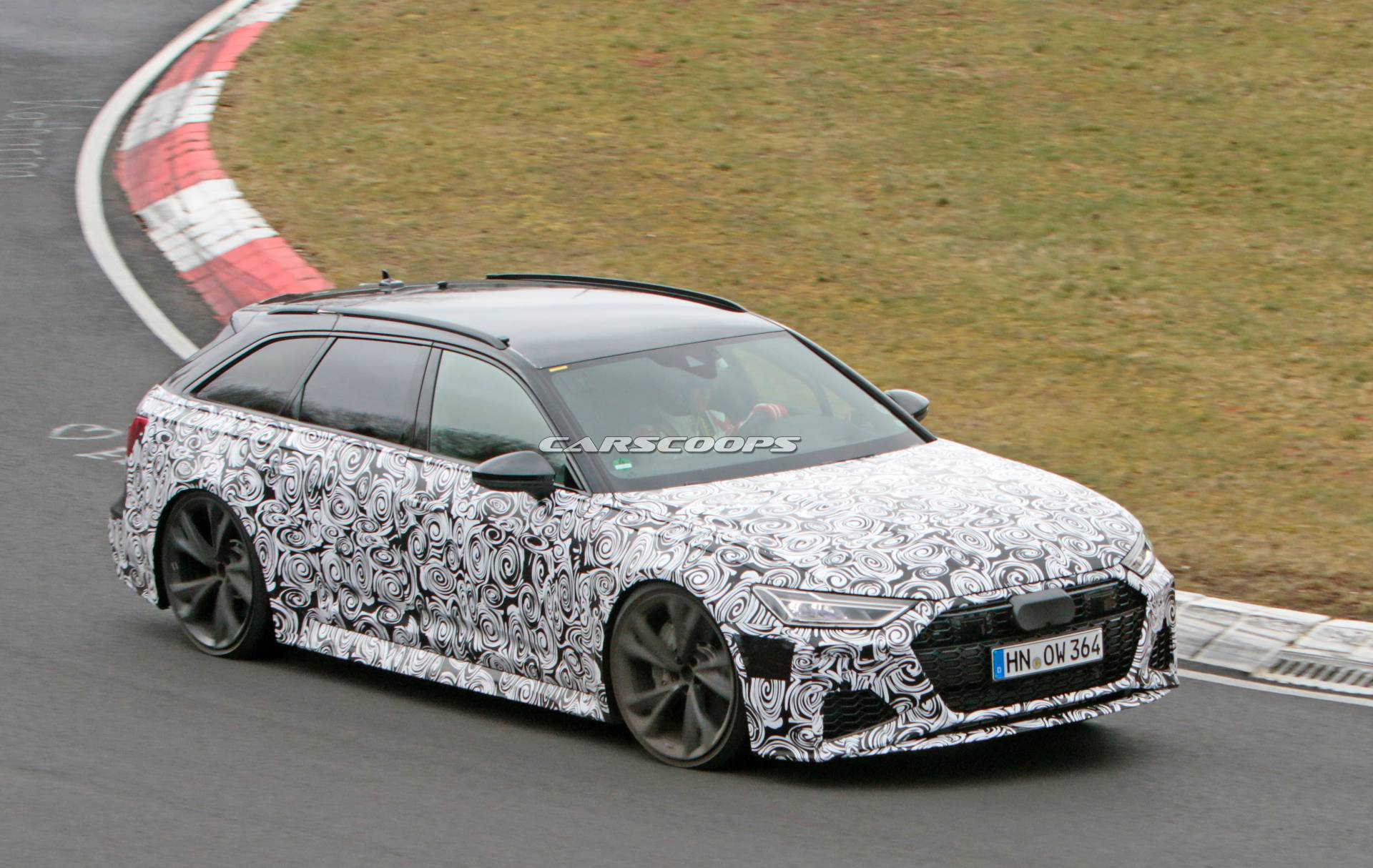 2020 Audi RS6 Avant spy shots 13 2020 Audi RS6 Avant Introduces Us To Final Production Body, Unique Headlights