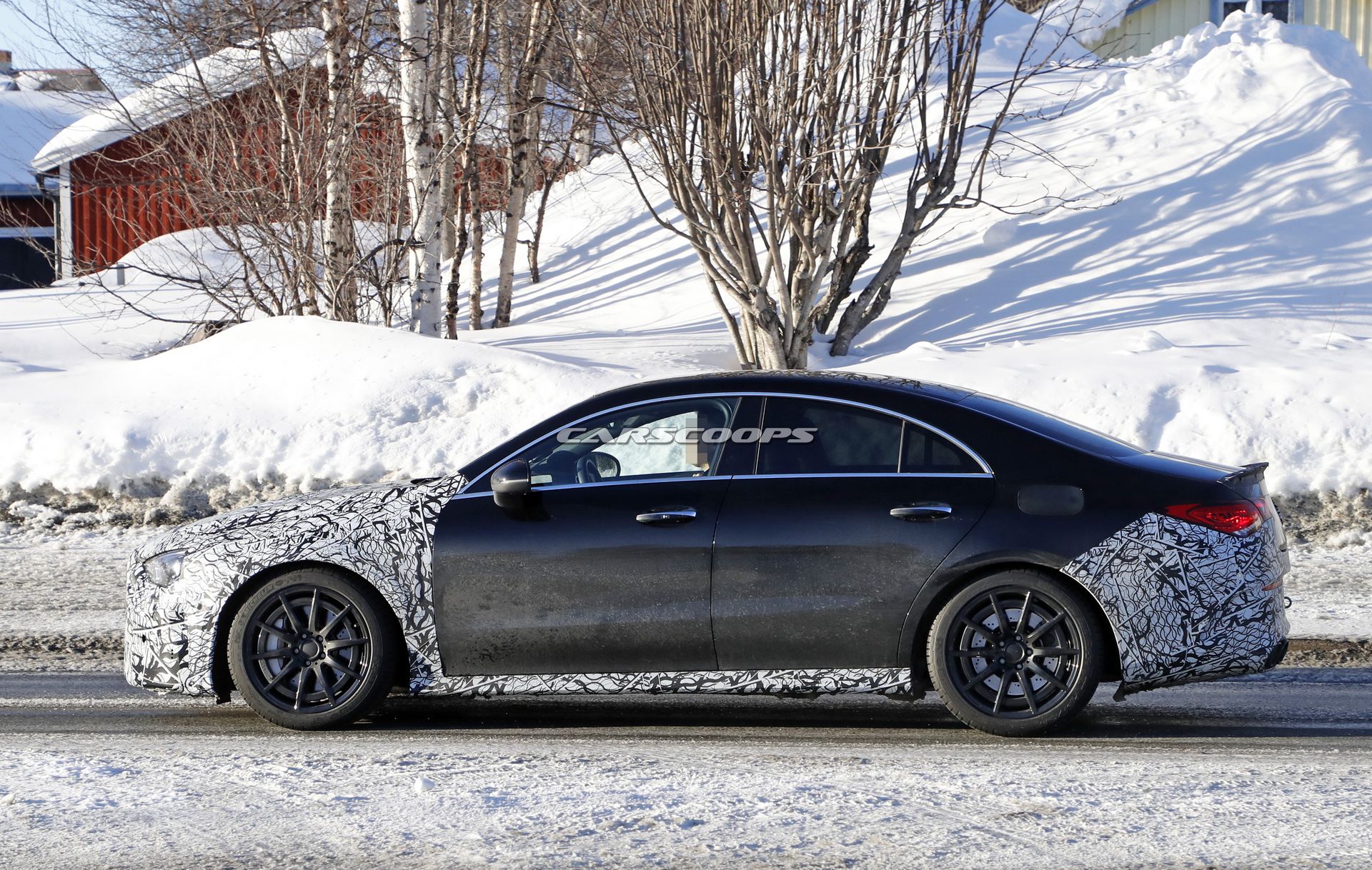 Mercedes-AMG-CLA45-Spy-Shots-5 2020 Mercedes CLA 45: AMG’s New Baby Saloon Coming With Up To 416HP, Drift Mode