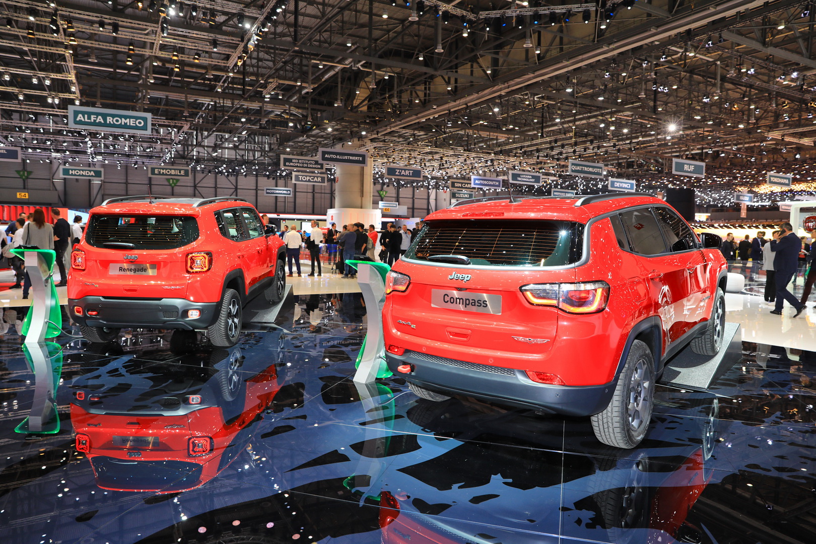 2019 jeep renegade compass phev geneva show 13 New Jeep Renegade And Compass Plug-In Hybrids With Up To 237HP