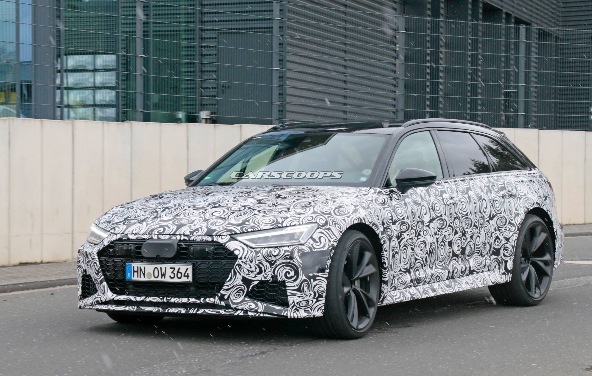2020 Audi RS6 Avant spy shots 1 2020 Audi RS6 Avant Introduces Us To Final Production Body, Unique Headlights