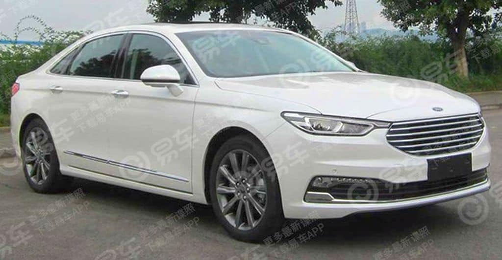 2020 Ford Taurus facelift China 1 Ford Taurus Is Alive And Kicking In China, Gets Mid-Cycle Facelift