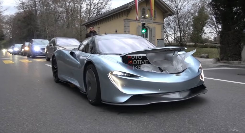  McLaren Speedtail Has A Menacing Growl Even When It’s Maneuvering