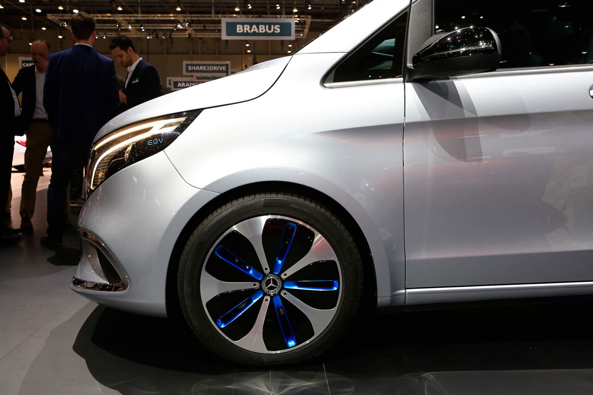 89 Mercedes Concept EQV Heralds Electric V-Class Arriving This Fall