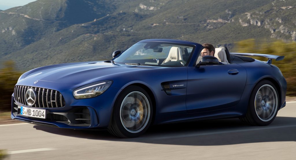  Mercedes-AMG GT R Roadster Goes Official With Active Aero, 197 MPH Top Speed