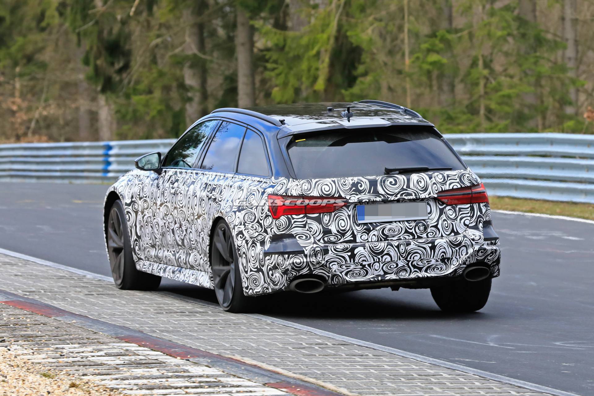 2020 Audi RS6 Avant spy shots 35 2020 Audi RS6 Avant Introduces Us To Final Production Body, Unique Headlights