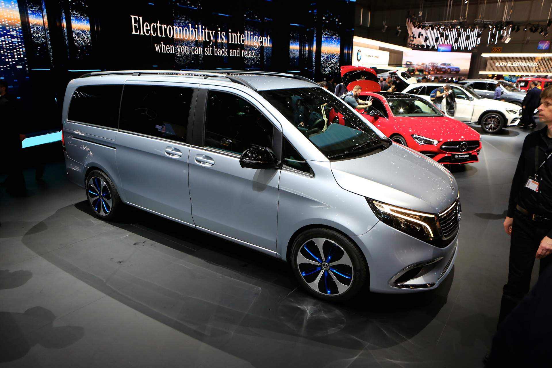 89 Mercedes Concept EQV Heralds Electric V-Class Arriving This Fall
