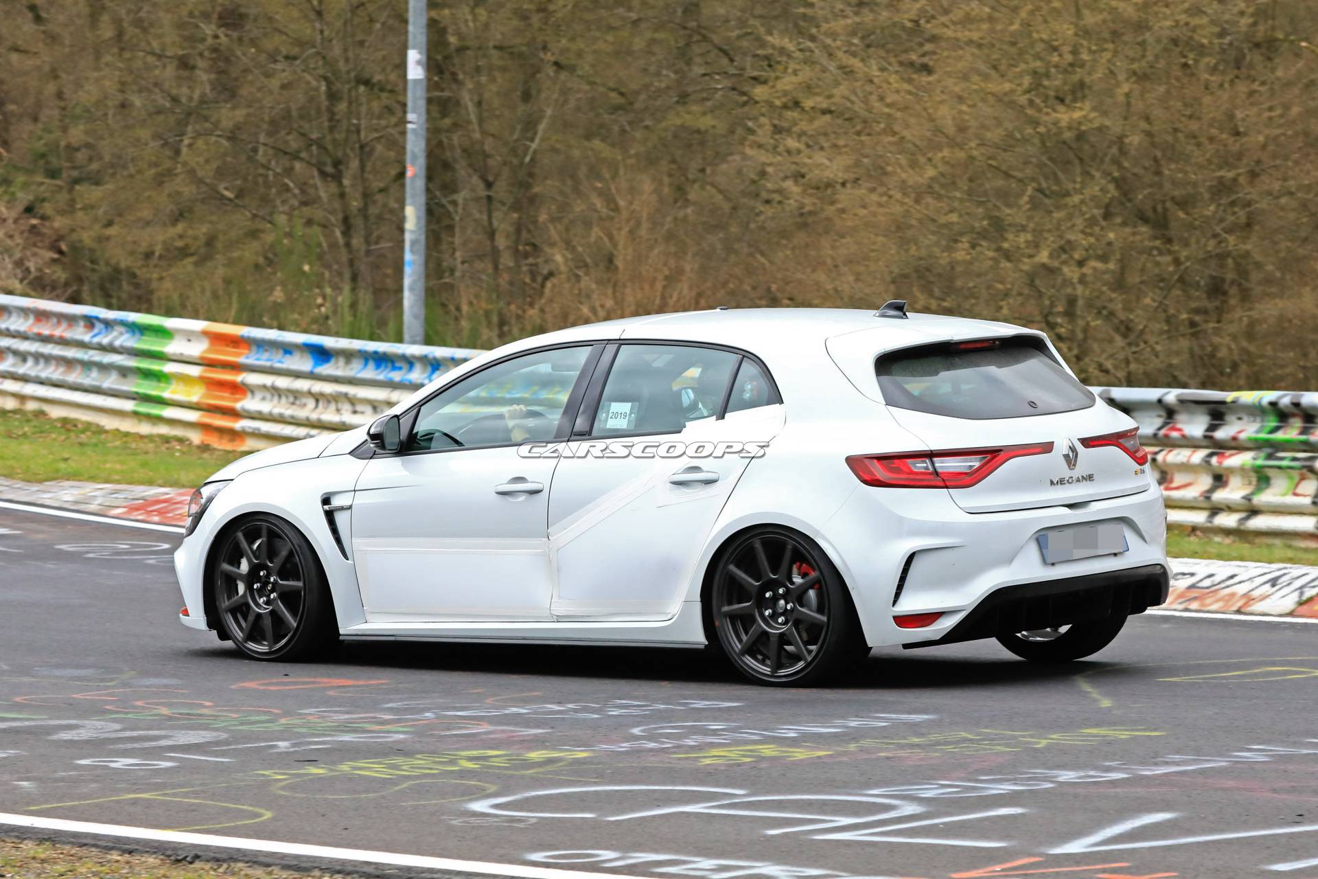 Renault Megane RS Trophy hardcore version spy shots 13 Hardcore Renault Megane RS Trophy-R Ditches Rear Seats For Nürburgring Lap Record