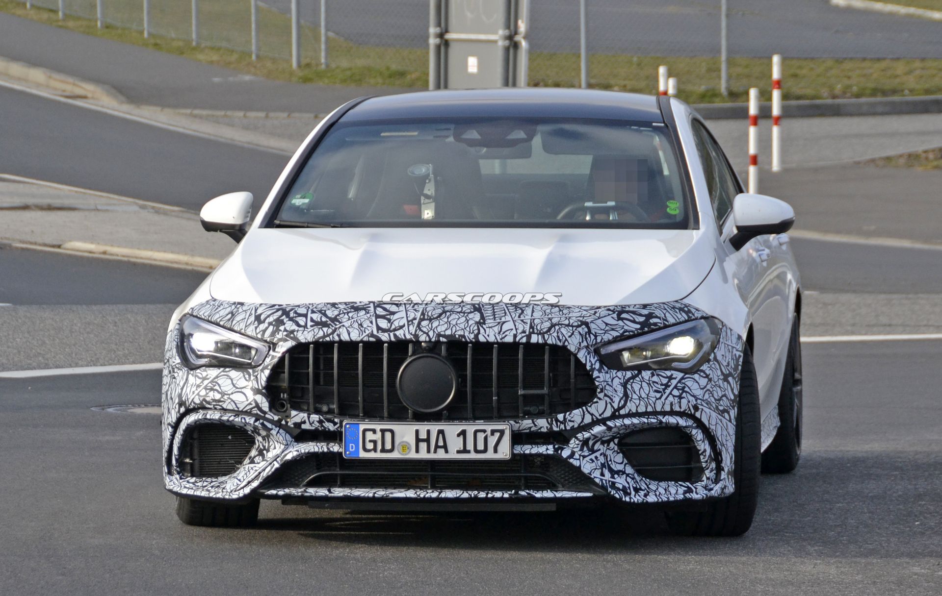 Mercedes-AMG-CLA45-Spy-Shots-12 2020 Mercedes-AMG CLA 45 Drops Most Camo As It Edges Closer To Launch