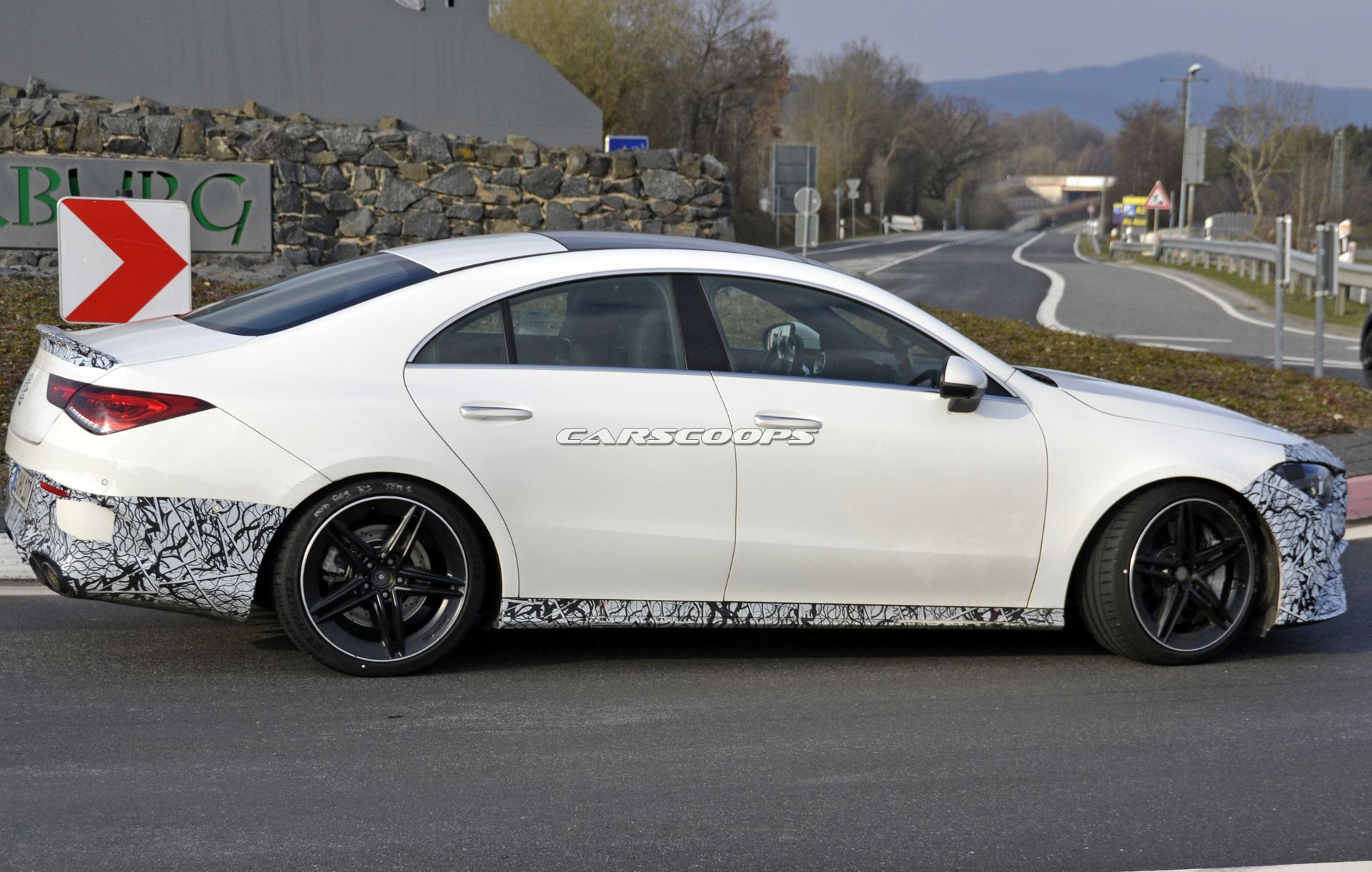 Mercedes-AMG-CLA45-Spy-Shots-18 2020 Mercedes-AMG CLA 45 Drops Most Camo As It Edges Closer To Launch
