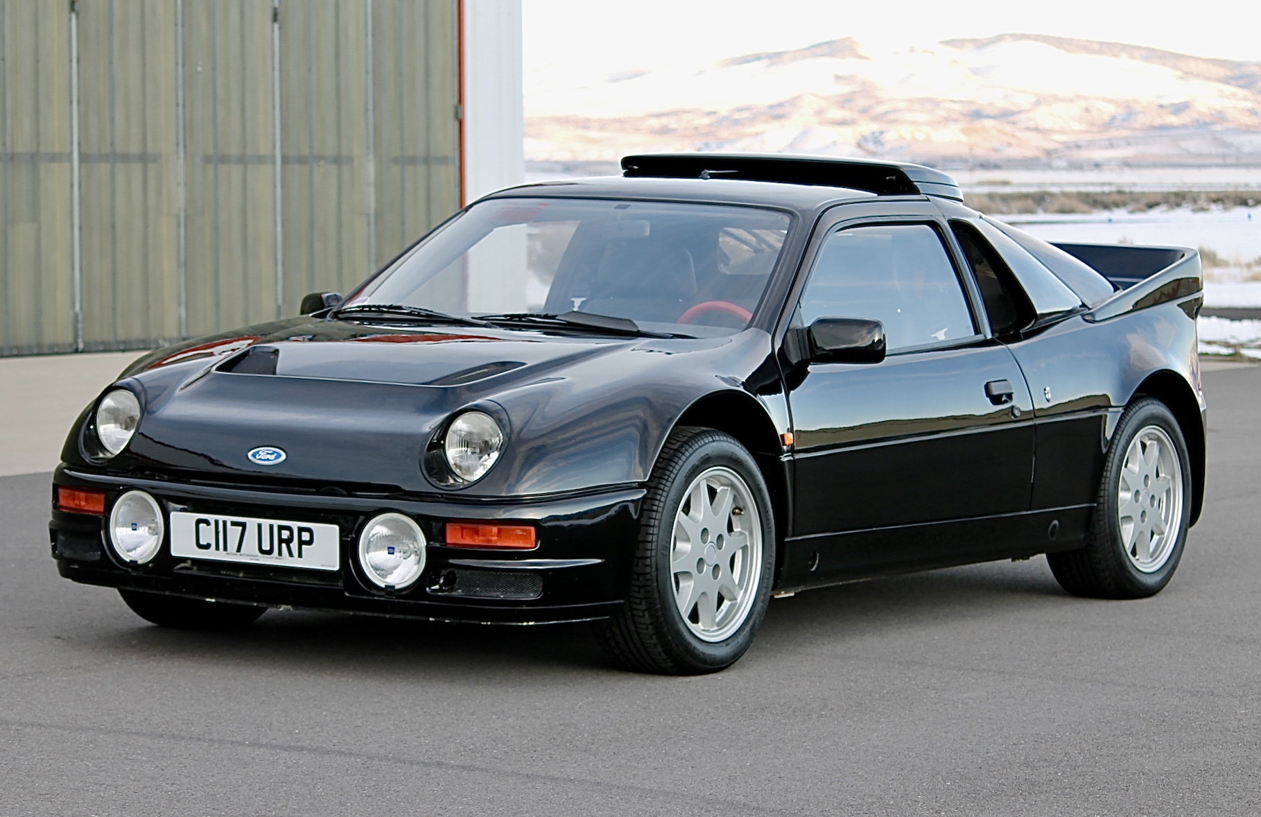 Ford-RS200-20 Low-Mileage, 350 HP Ford RS200 Is A True Street-Legal Rally Car