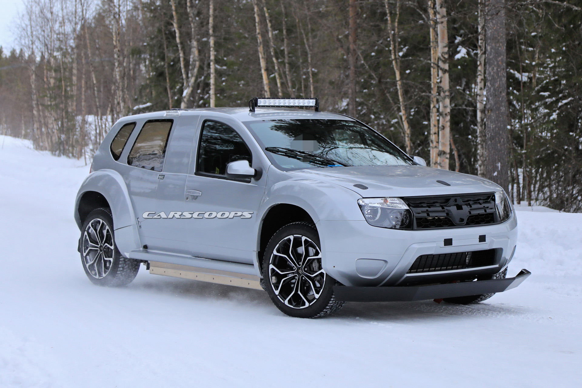 dacia duster electric race car spy 5 Mystery Dacia Duster EV Race Car Spotted Near Arctic Circle