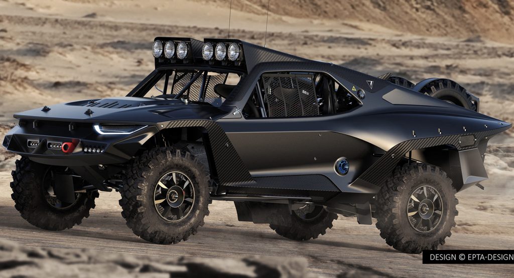 Part Batmobile, Part Off-Road Monster: Meet The Desert Storm Trophy Truck