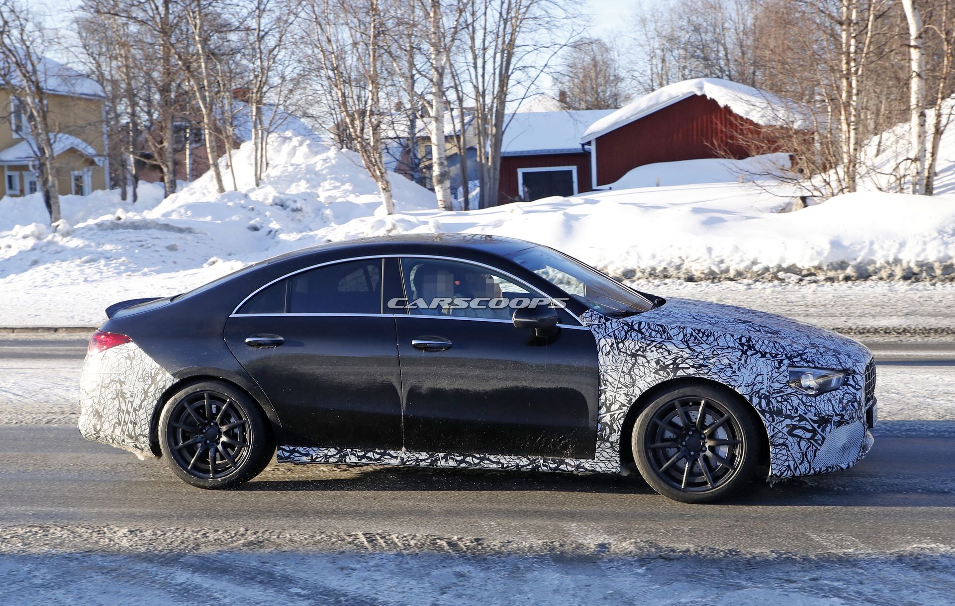 Mercedes-AMG-CLA45-Spy-Shots-12 2020 Mercedes CLA 45: AMG’s New Baby Saloon Coming With Up To 416HP, Drift Mode