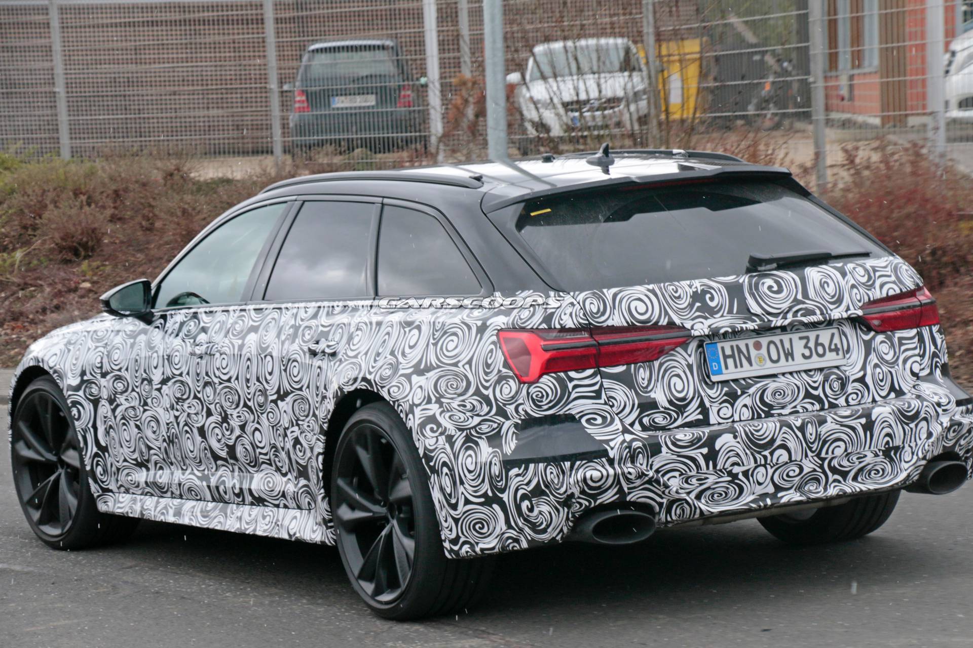 2020 Audi RS6 Avant spy shots 7 2020 Audi RS6 Avant Introduces Us To Final Production Body, Unique Headlights