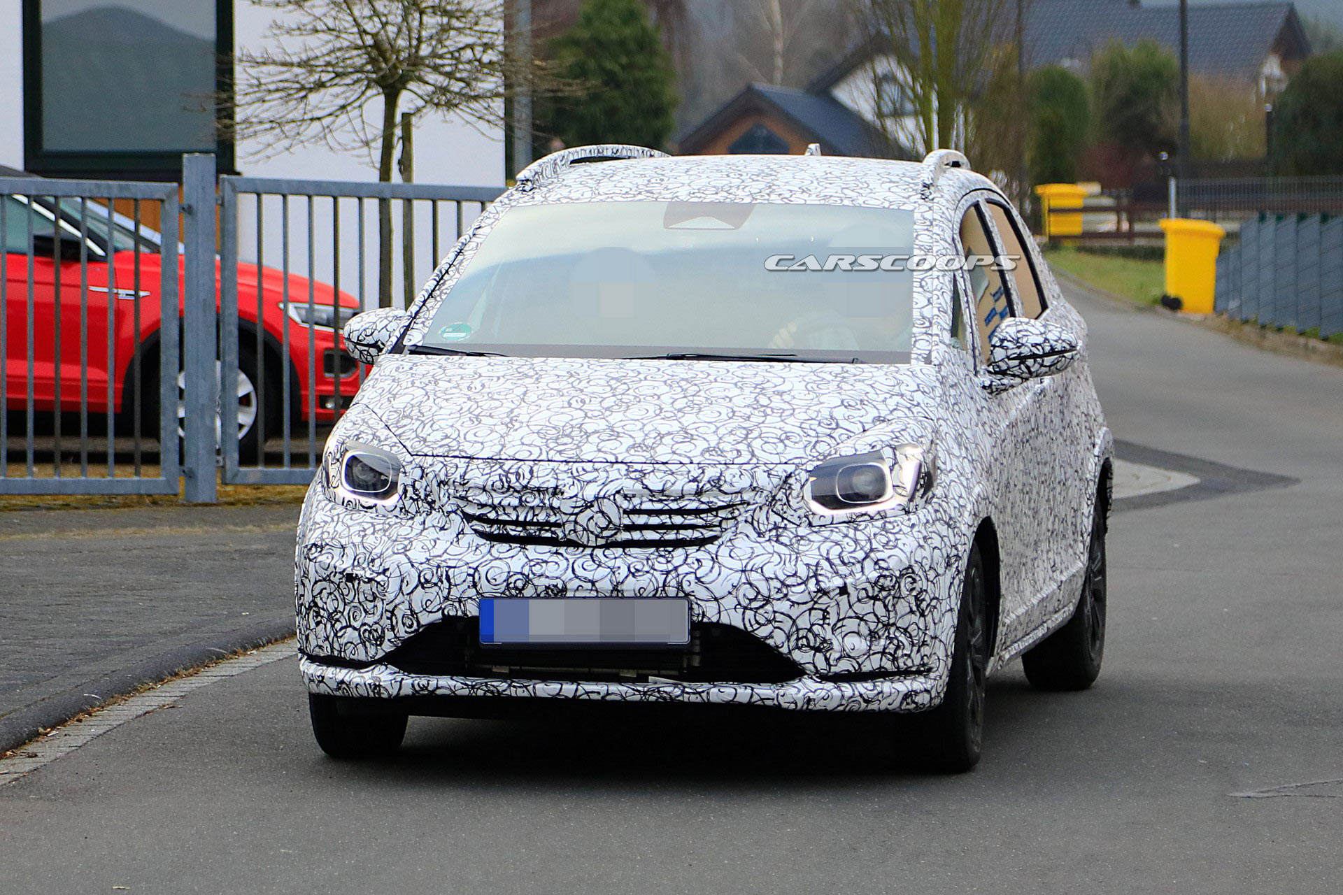 2020-Honda-Fit-26 2020 Honda Fit / Jazz Spied In Standard And Crossover Trims, Shows Off New Interior