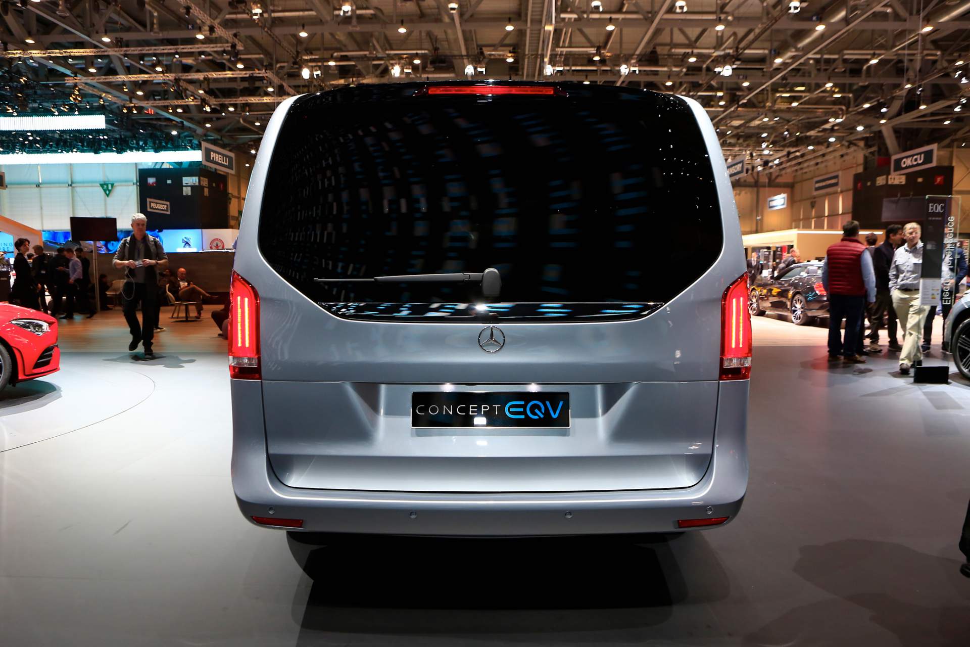 89 Mercedes Concept EQV Heralds Electric V-Class Arriving This Fall