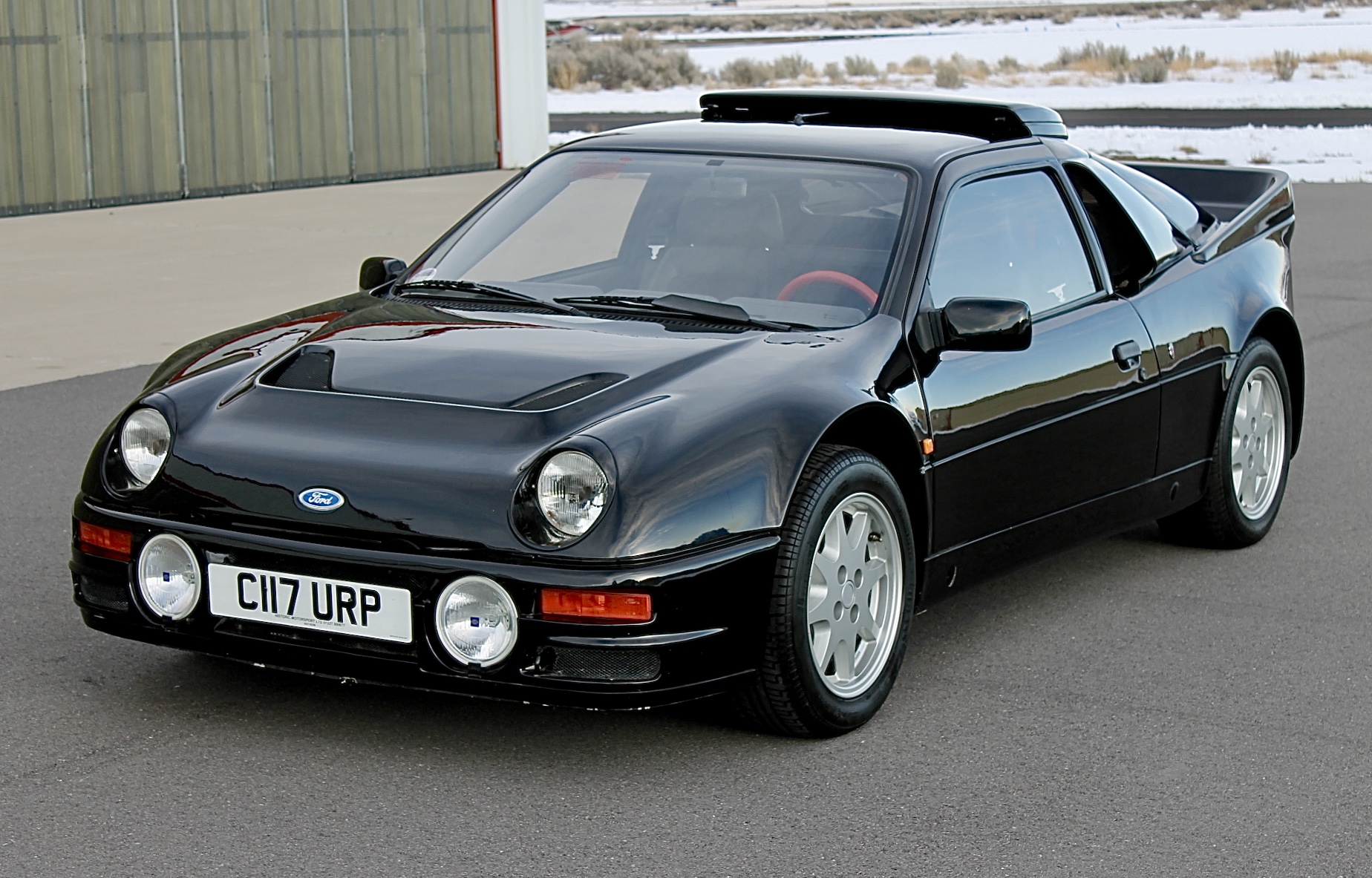 Ford-RS200-22 Low-Mileage, 350 HP Ford RS200 Is A True Street-Legal Rally Car