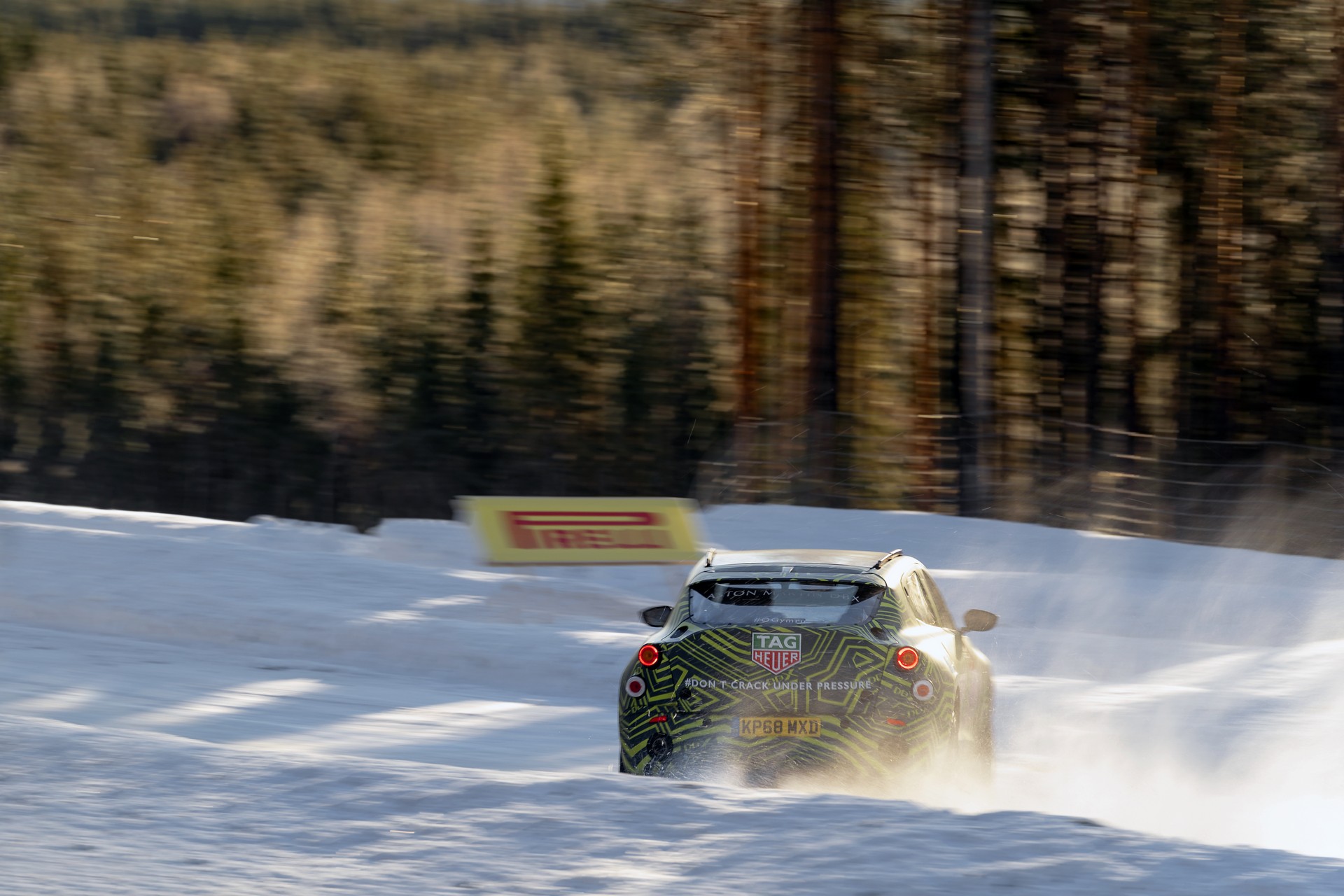 Aston Martin DBX-5 Aston Martin DBX Tackles The Arctic Circle Ahead Its Unveiling Later This Year