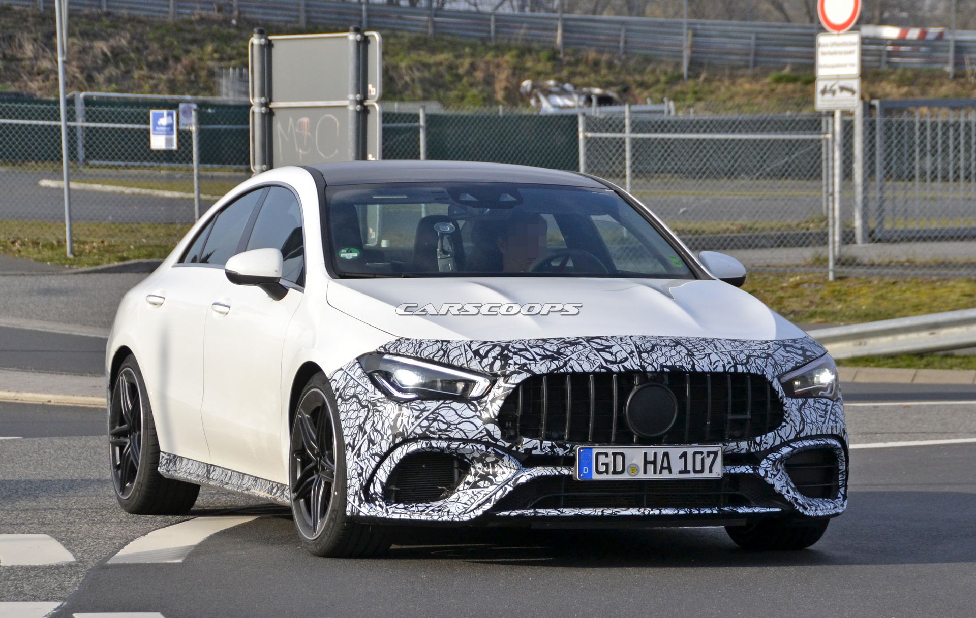 Mercedes-AMG-CLA45-Spy-Shots-3 2020 Mercedes-AMG CLA 45 Drops Most Camo As It Edges Closer To Launch