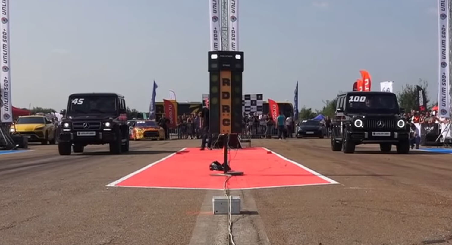 G63 Racing Generation Gap: Mercedes-AMG G63 Drag Races Its Predecessor | Carscoops