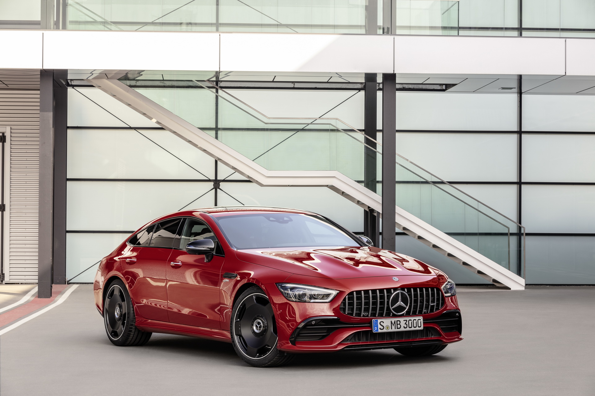 2019-Mercedes-AMG-GT4-Geneva-15 Mercedes-AMG GT 4-Door Coupe Poses On New Monoblock Wheels And The Want Is Real