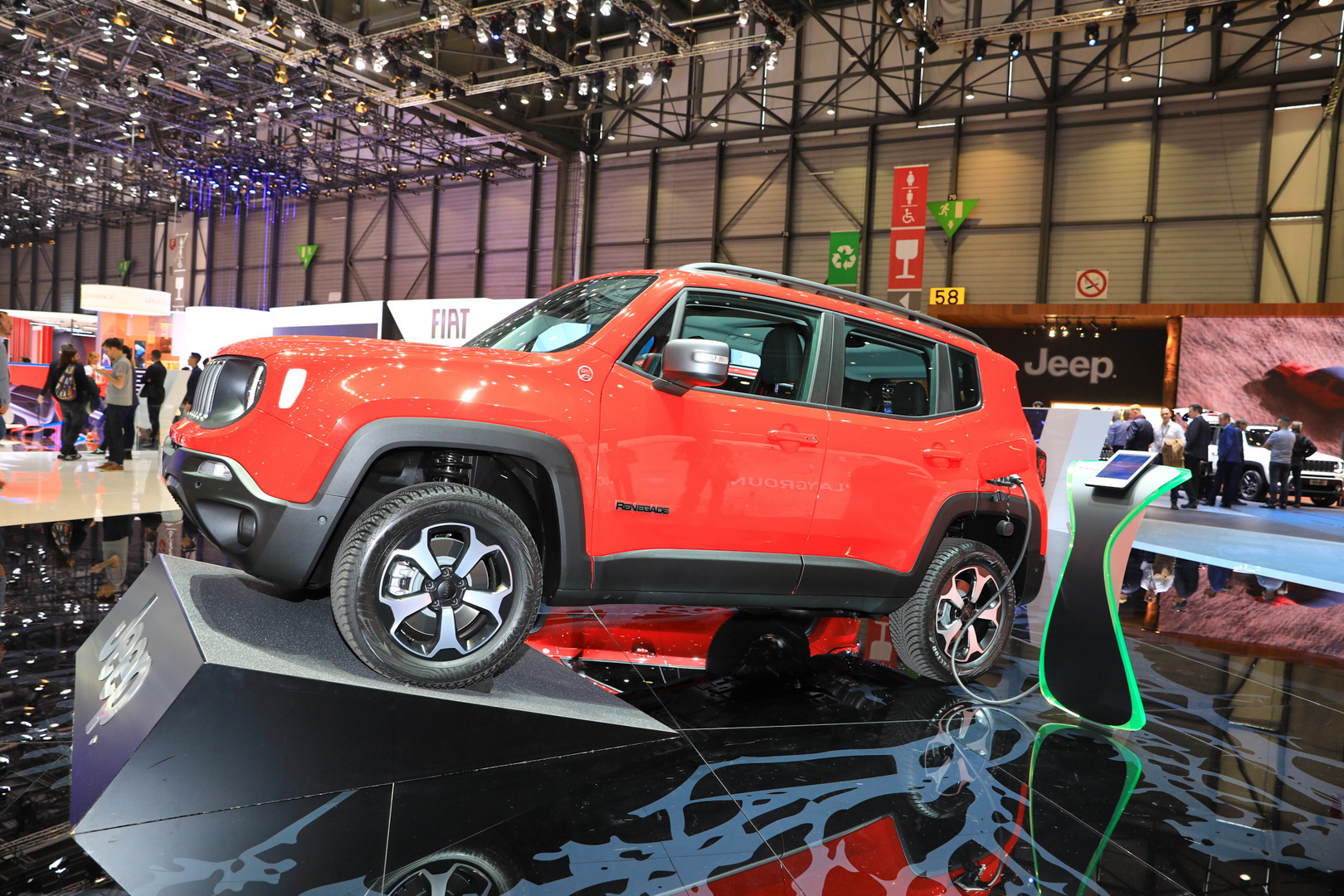 2019 jeep renegade compass phev geneva show 23 New Jeep Renegade And Compass Plug-In Hybrids With Up To 237HP