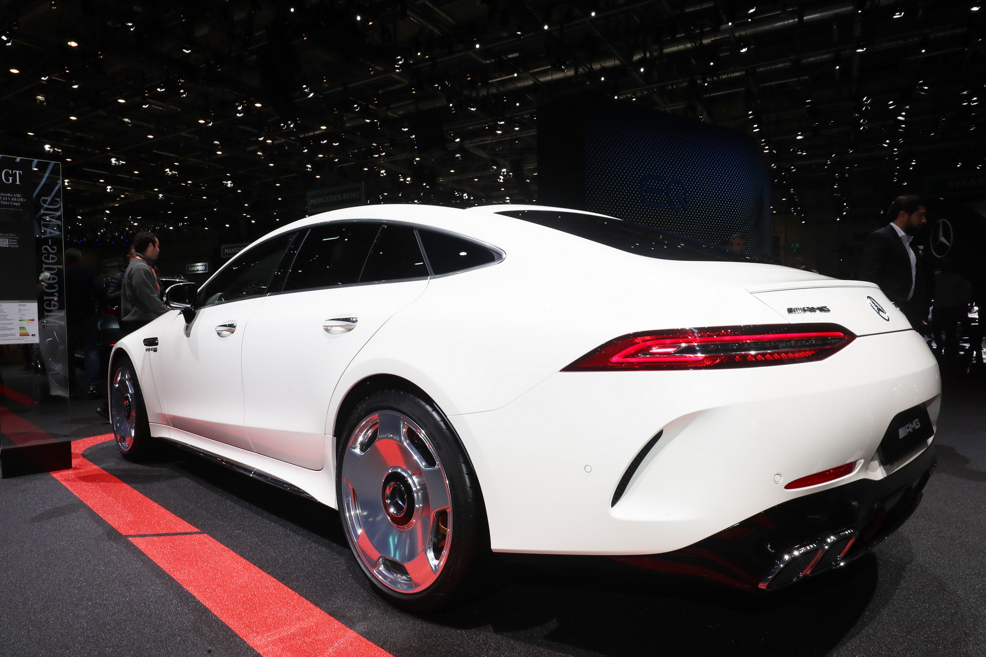 2019-Mercedes-AMG-GT4-Geneva-05 Mercedes-AMG GT 4-Door Coupe Poses On New Monoblock Wheels And The Want Is Real