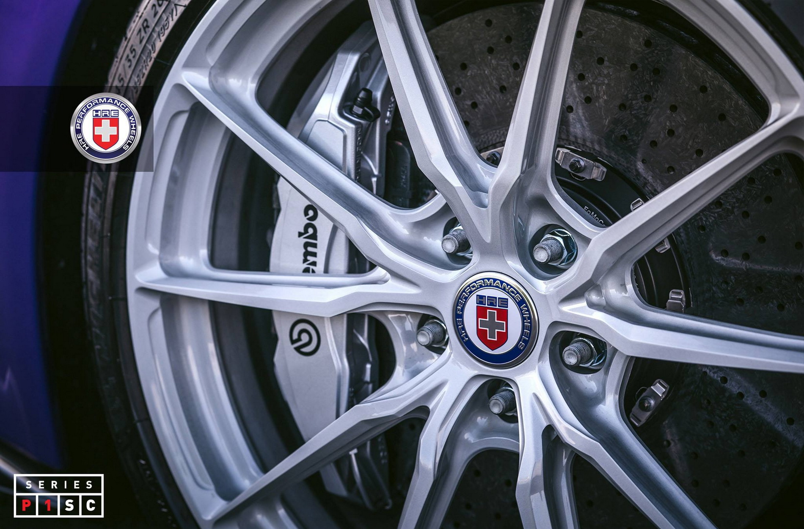 ford gt purple hre wheels 9 Purple Ford GT On Huge Wheels Doesn’t Really Work, Wouldn’t You Say?