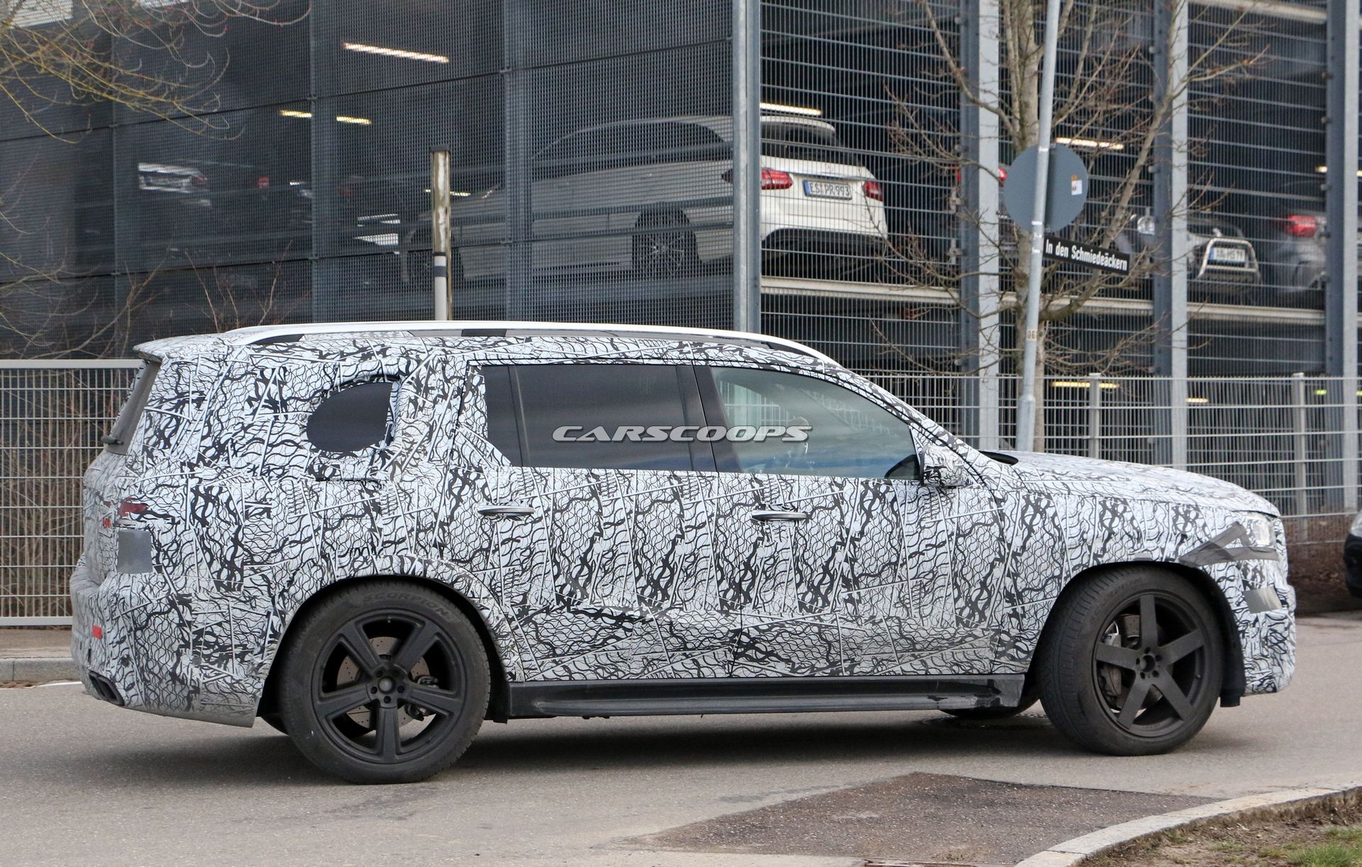 Mercedes-AMG-GLS-63-6 2020 Mercedes-AMG GLS 63 Starts Taking Its Camouflage Off