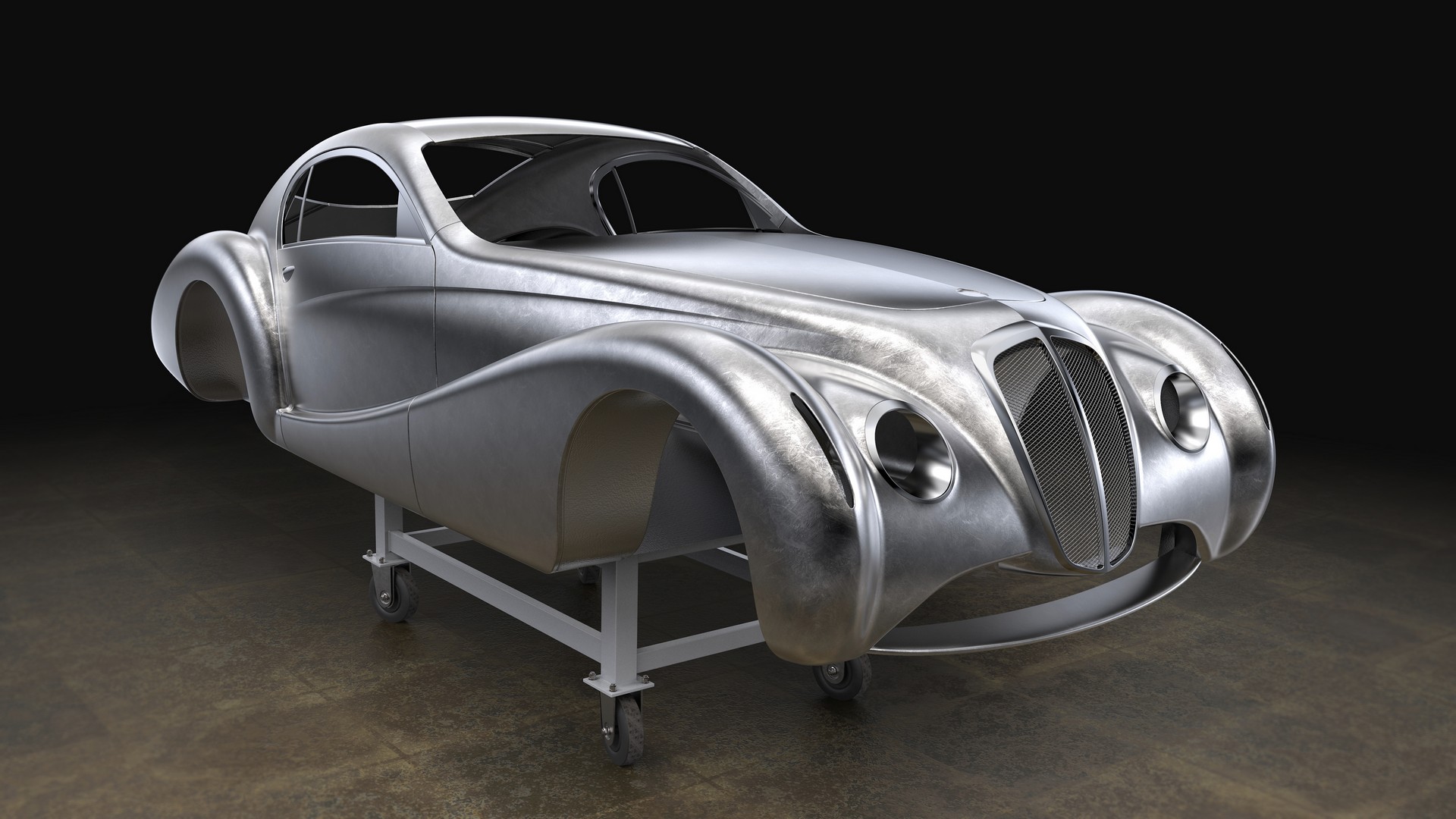 Eadon Green-34 After The Corvette, Eadon Green Coachbuilds A Ghostly Rolls Royce