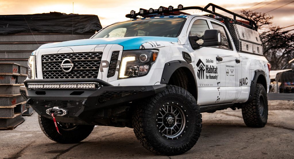  Nissan Ultimate Work Titan Is A One-Off Truck For Home Builders