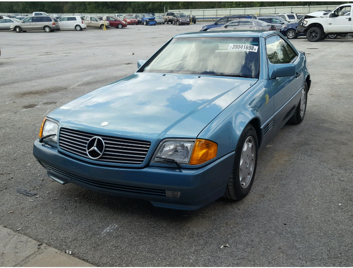 1992-Mercedes-500SL-02 Stolen 1992 Mercedes SL 500 Recovered After 27 Years With Just 1,180 Miles
