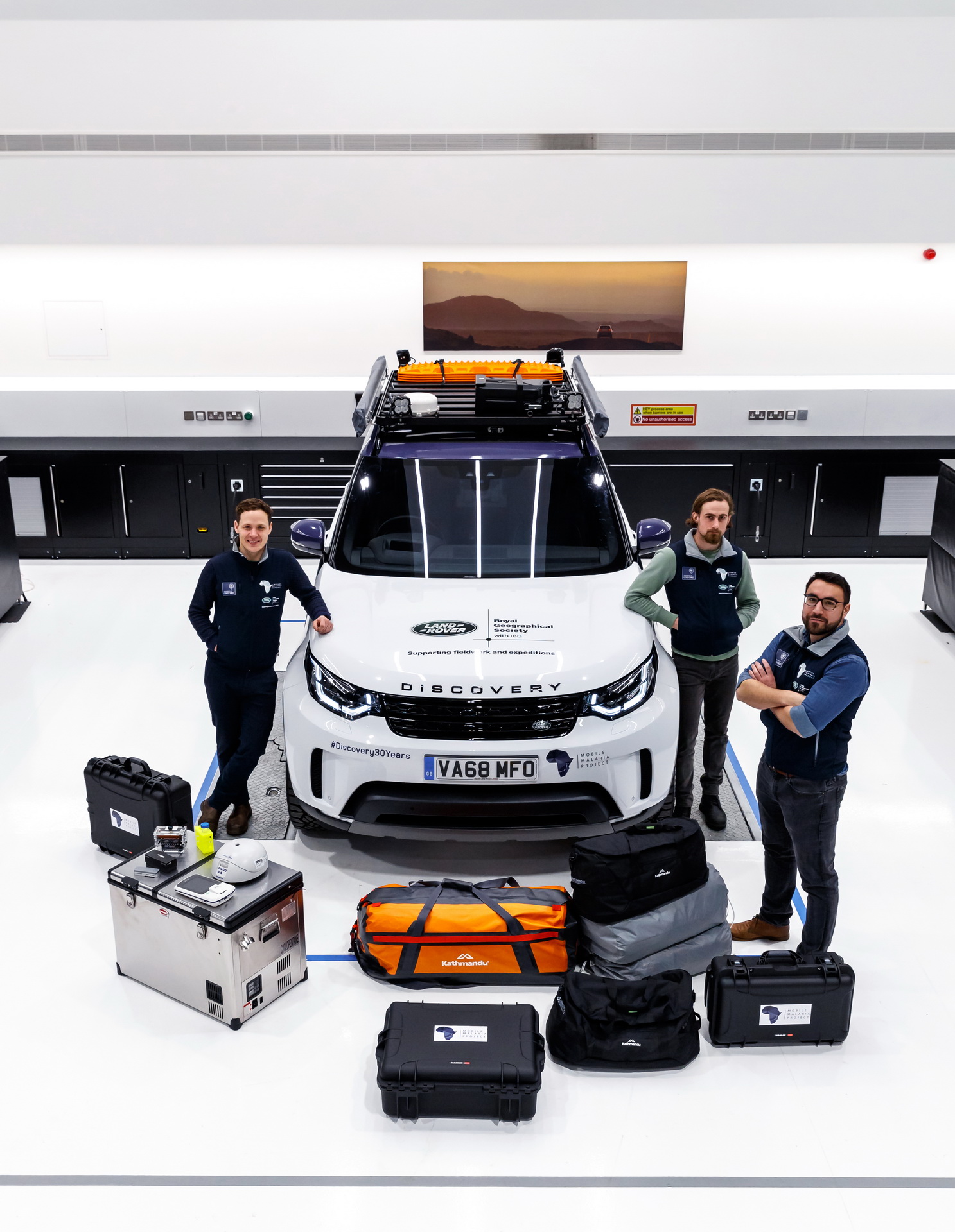 land rover discovery mobile malaria project 6 SVO-Kitted Land Rover Discovery Embarks On Humanitarian Expedition
