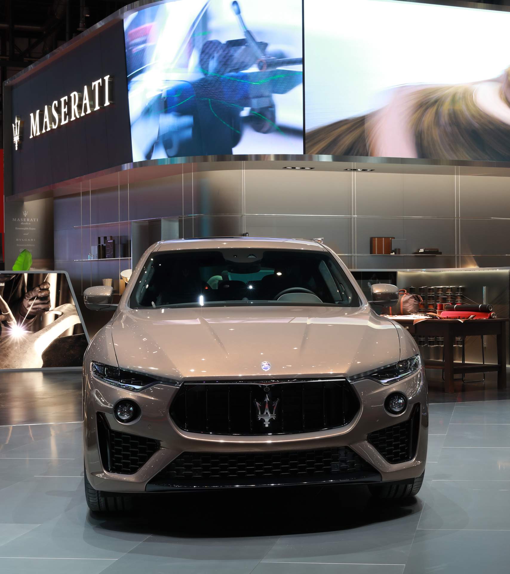 Maserati Levante S Q4 GranSport at Geneva Motor Show Maserati Levante “One Of One” Kickstarts Personalization Program