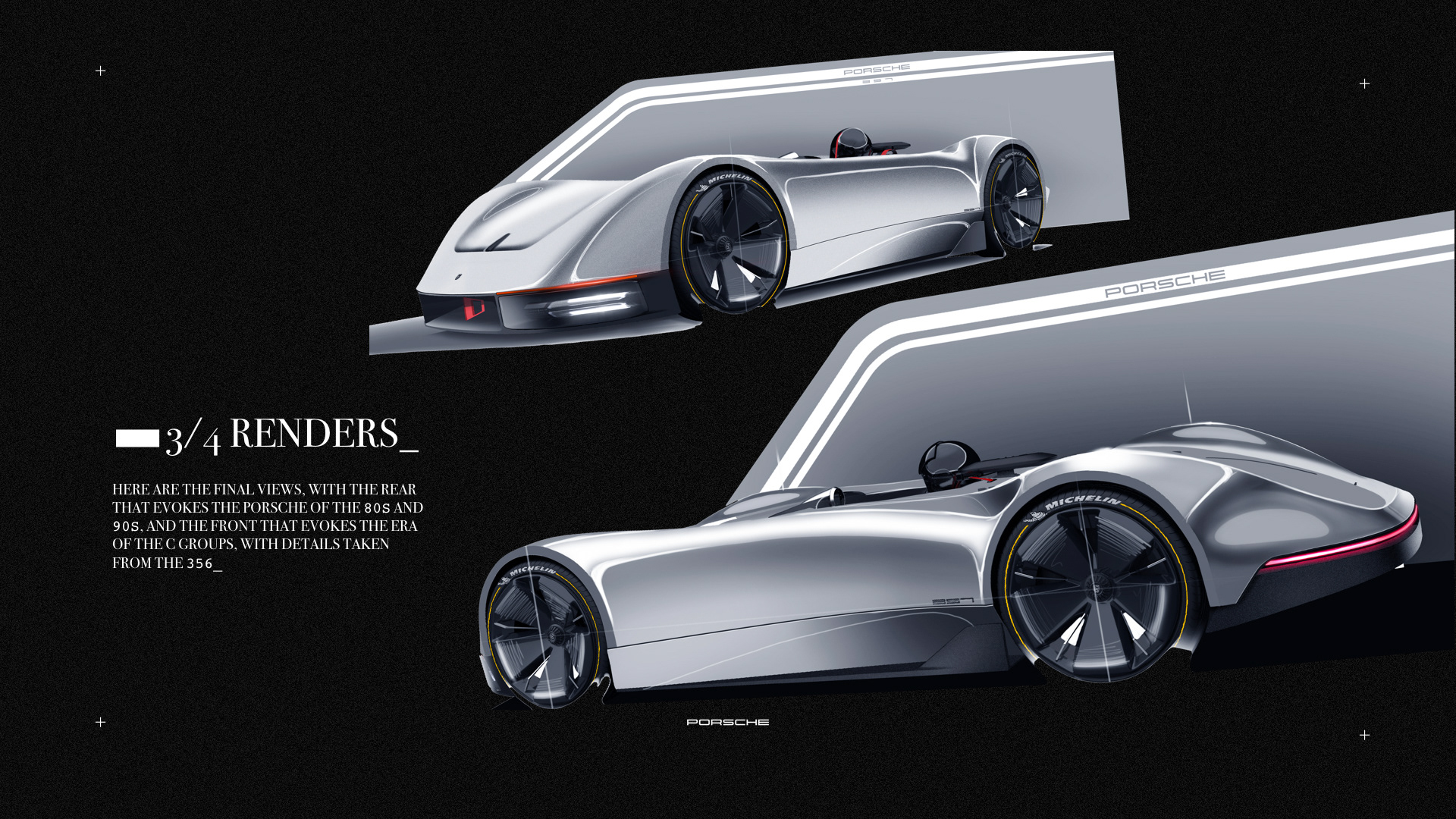 Porsche-357-10 Porsche 357 Speedster Study Looks Into The Future, Not The Past