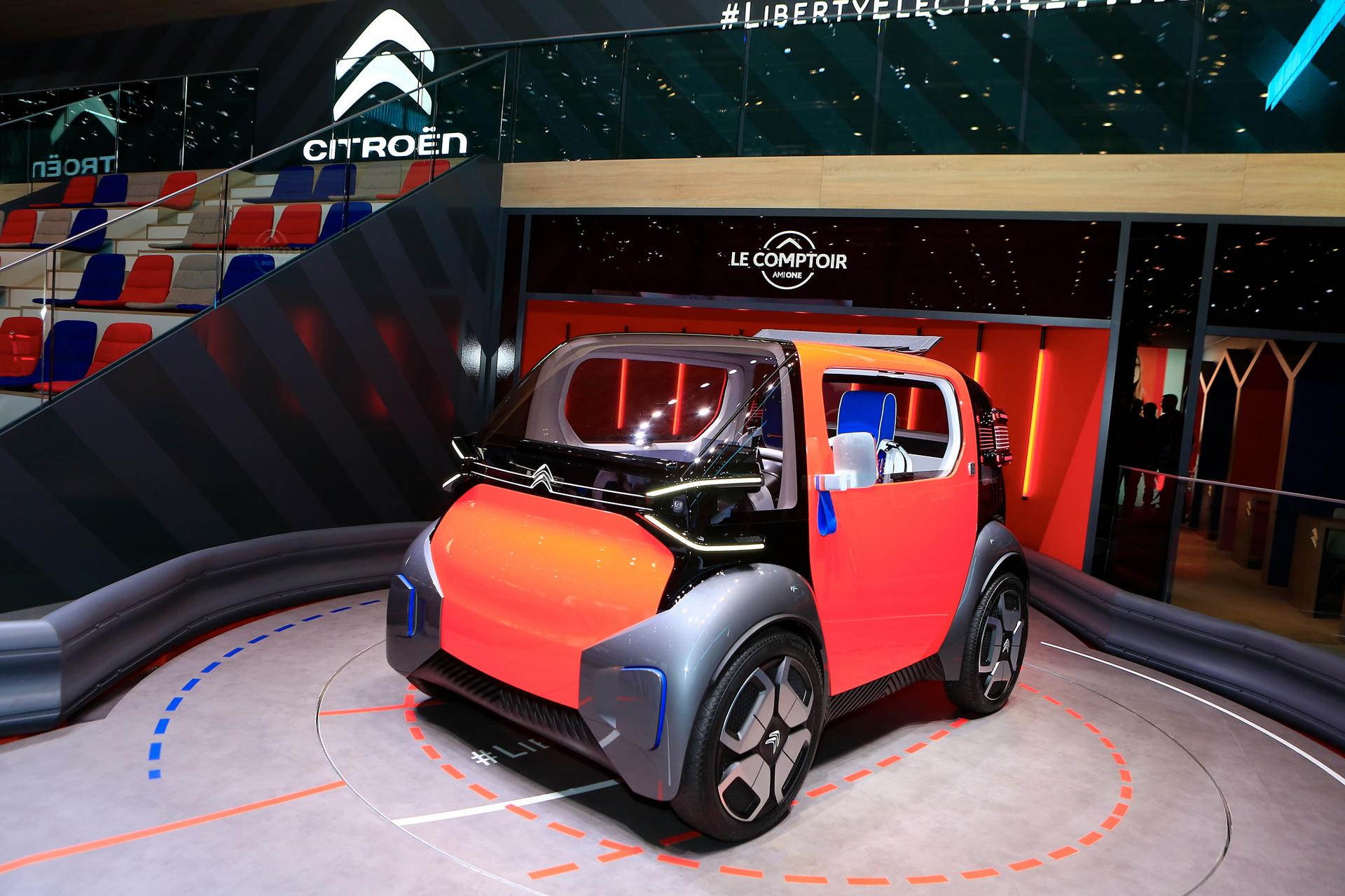 citroen ami one concept geneva livepics 11 Citroen Ami One Concept Is Like A 2CV From The Future